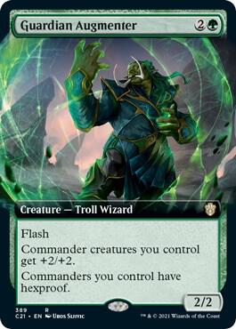 Guardian Augmenter Extended Art 389 (Commander 2021) 