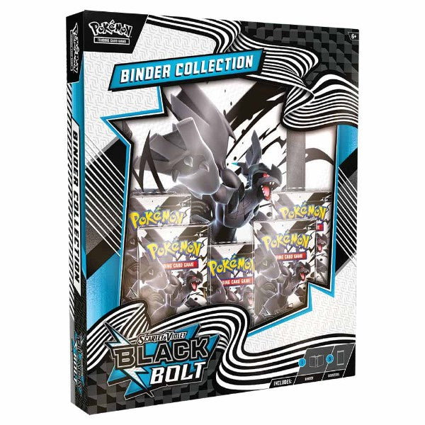 Pokémon TCG: Scarlet &amp; Violet Black Bolt Binder Collection - Good Games