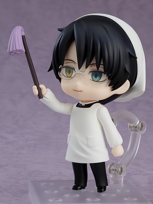 Nendoroid Kimihiro Watanuki with surprised face and crouching pose