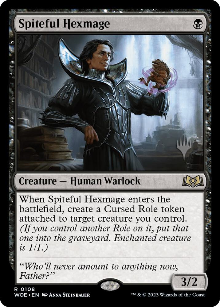 Spiteful Hexmage 108p/200 (Promo Pack: Wilds of Eldraine) 