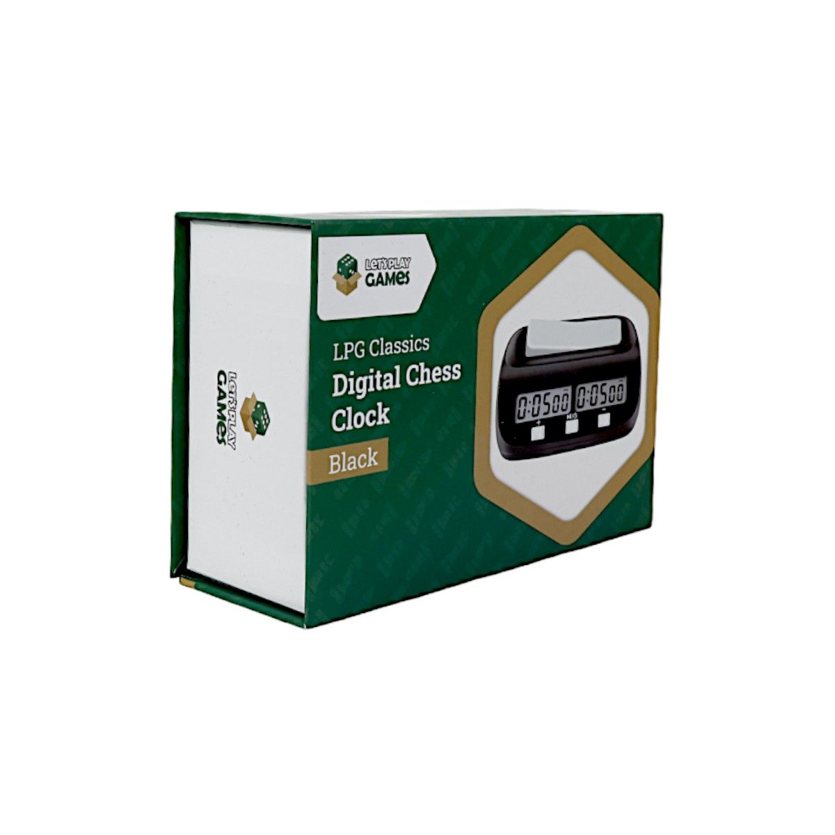 LPG Essentials Electronic Chess Clock - Black - Good Games