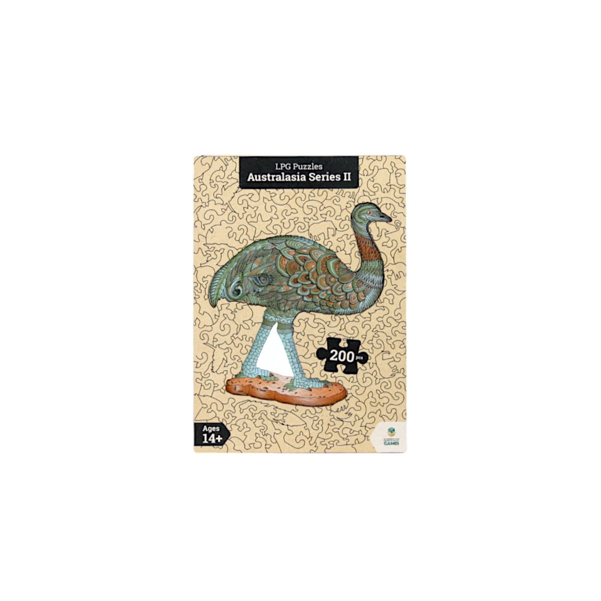 LPG Puzzles Wooden Australiana Puzzle - Emu