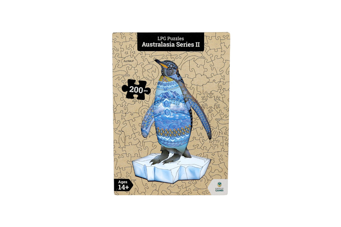 LPG Puzzles Wooden Australiana Puzzle - Penguin