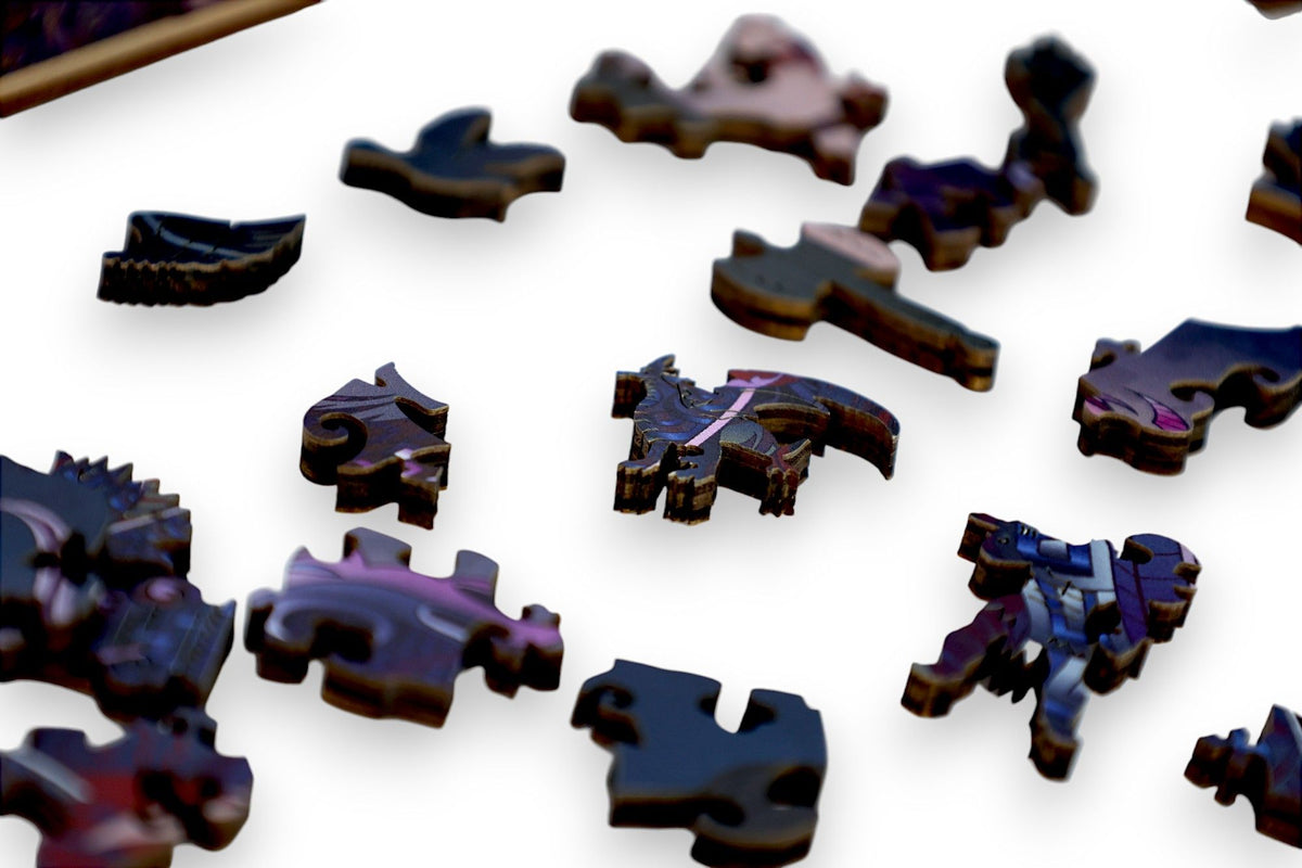 LPG Puzzles Wooden Fantasy Puzzle - Dragon