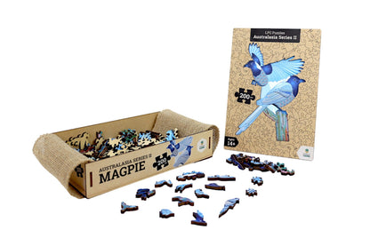 LPG Puzzles Wooden Australiana Puzzle - Magpie - Good Games