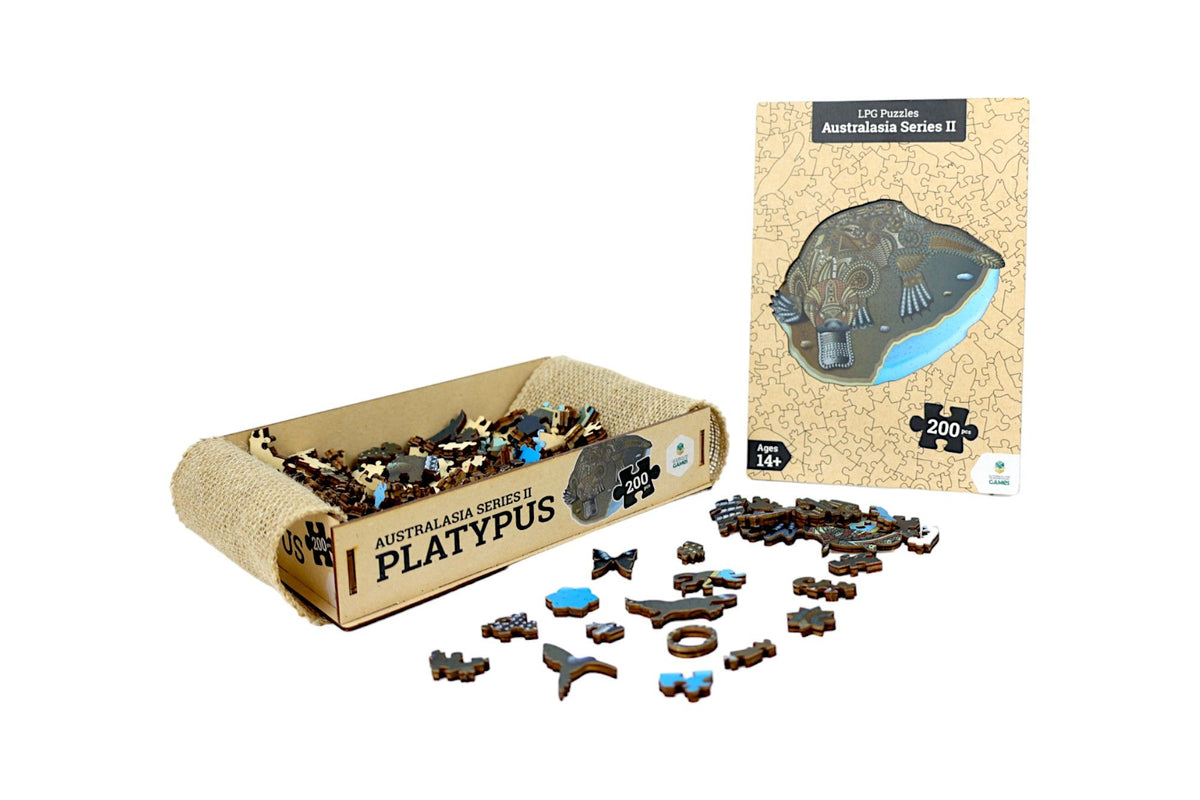 LPG Puzzles Wooden Australiana Puzzle - Platypus