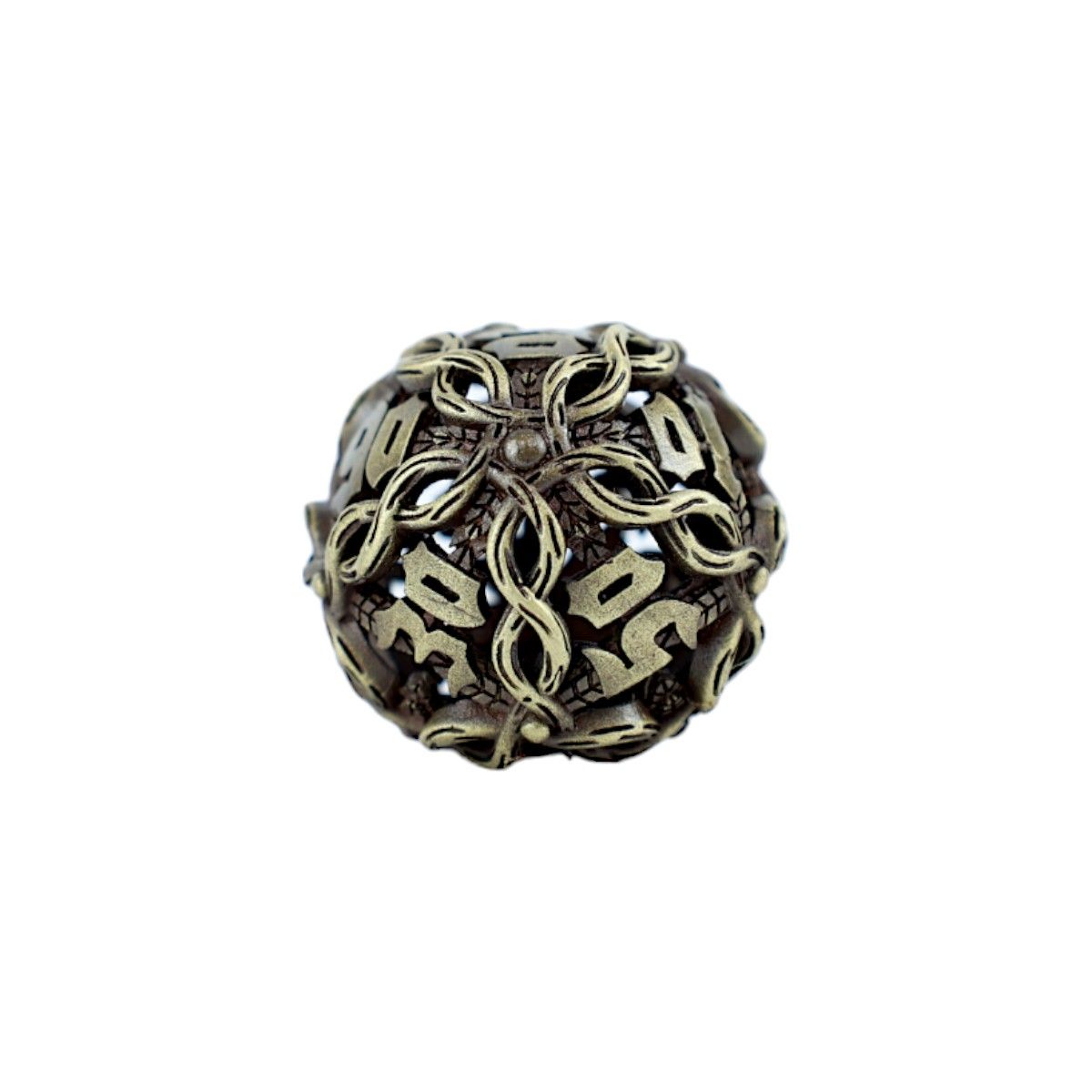 LPG Dice RPG Set Hollow Vines - Tarnished Gold - Good Games