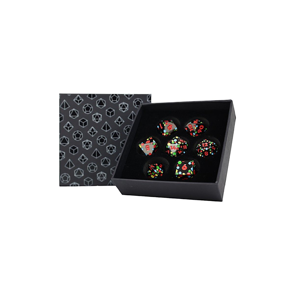 LPG Dice RPG Set Inscripted Hex Neon - Good Games