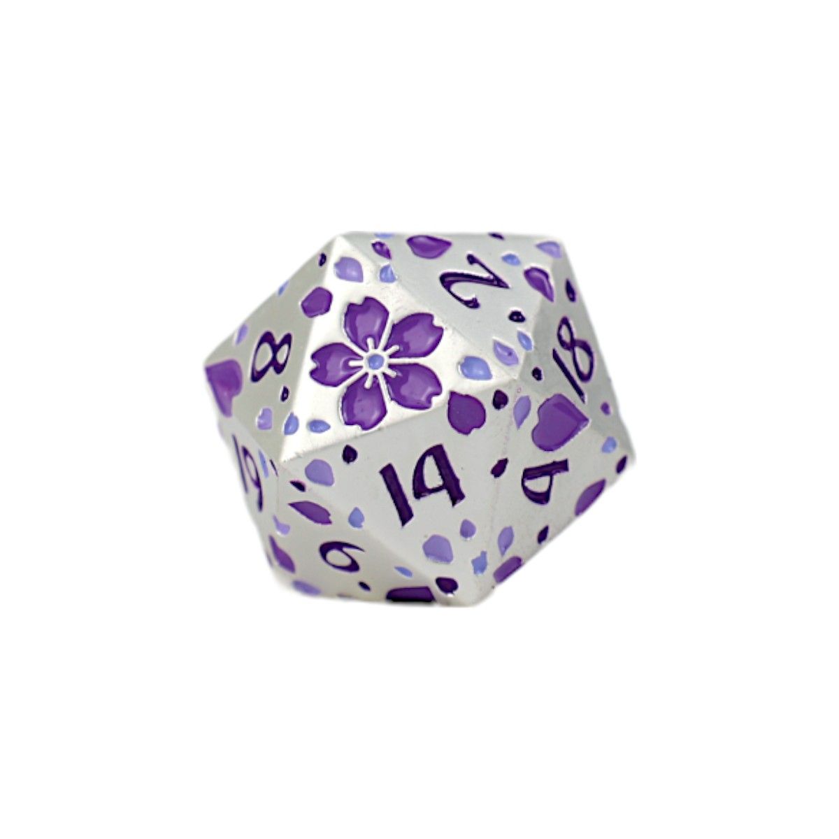 LPG Dice RPG Set Inscripted Sakura Purple - Good Games