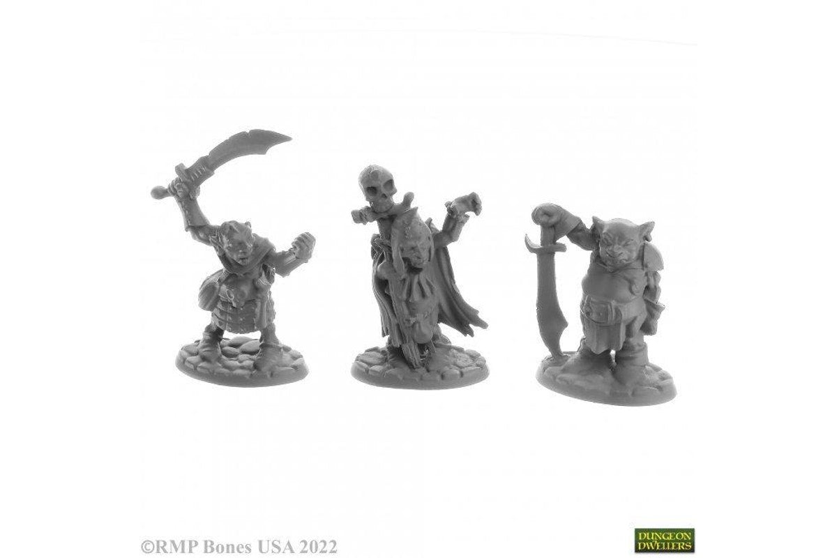 Reaper: Dungeon Dwellers: Goblin Elites (3) (77713) (plastic) - Good Games