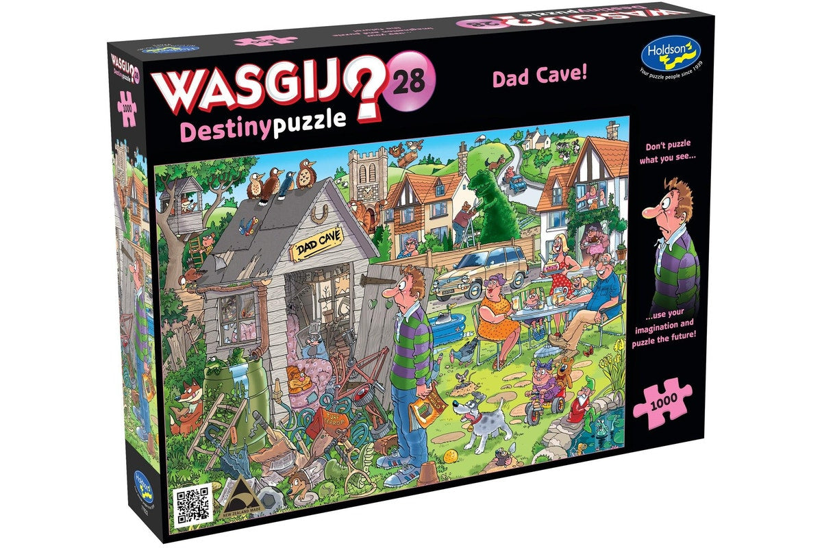 Wasgij? Destiny 28 - Dad Cave 1000 Piece Jigsaw - Good Games