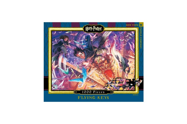 Harry Potter Puzzle Flying Keys 1000 Piece Jigsaw - Good Games