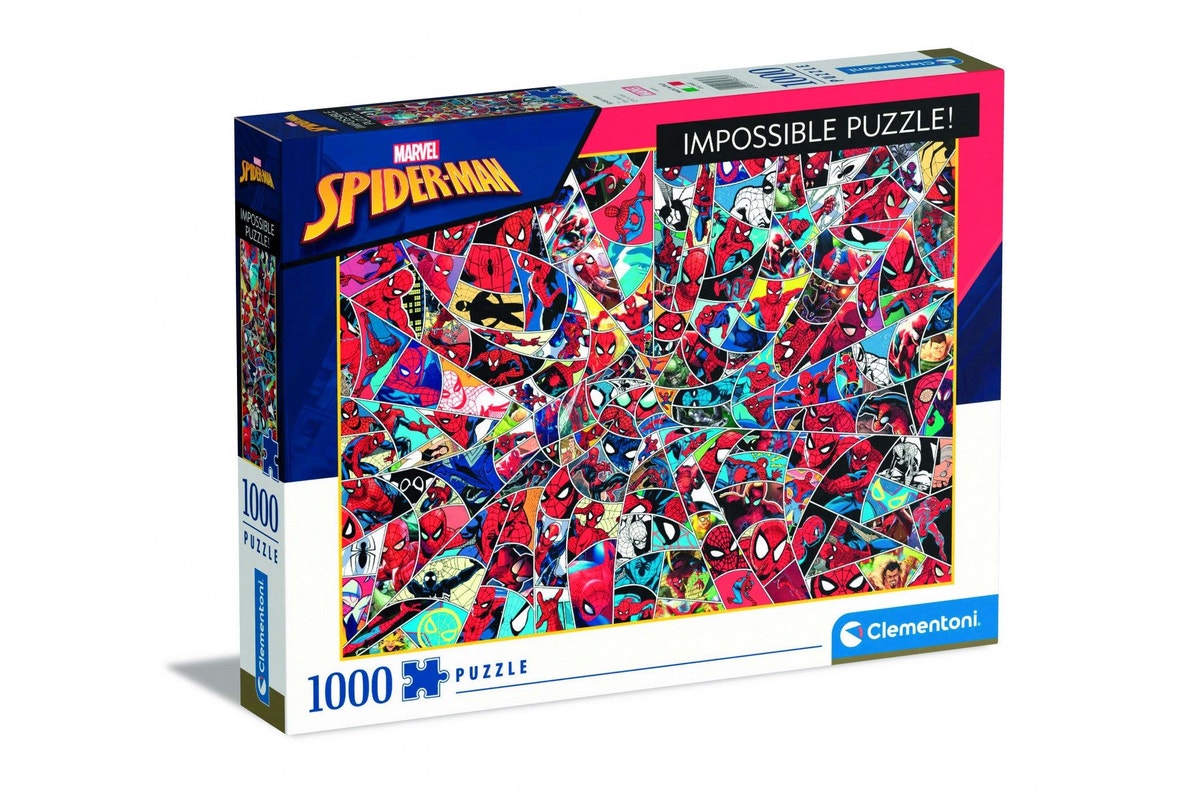 Clementoni - Impossible Spiderman 1000 Piece Jigsaw - Good Games