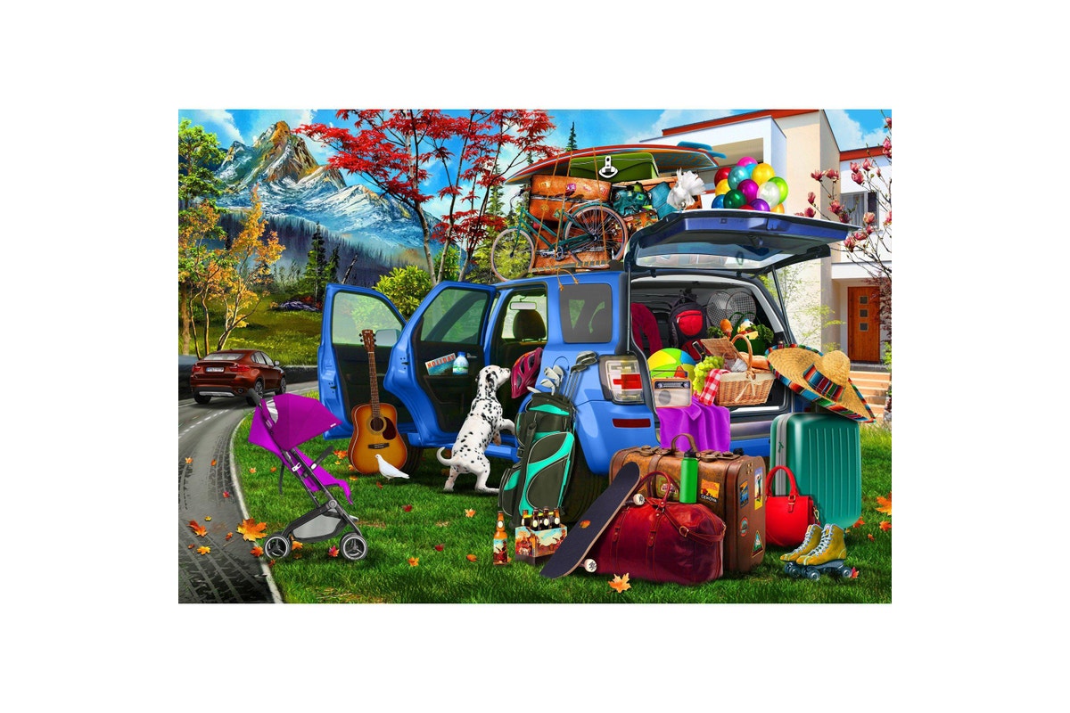 Funbox - Going On Holiday - 1000 Piece Jigsaw - Good Games