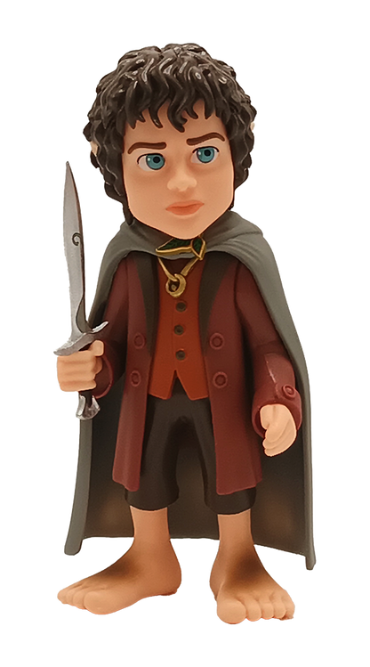 Side angle of Frodo Baggins Minix collectible figure