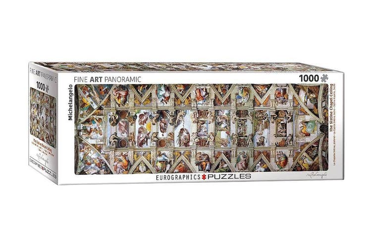 Eurographics - Sistine Chapel Ceiling 1000 Piece Jigsaw