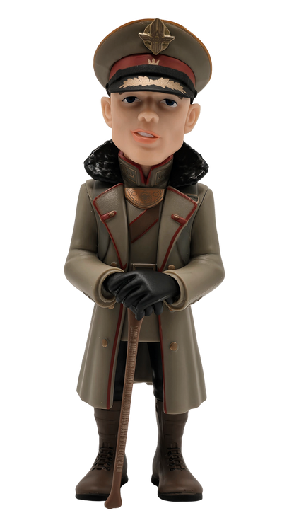 Side profile of Admiral Noble with detailed armor