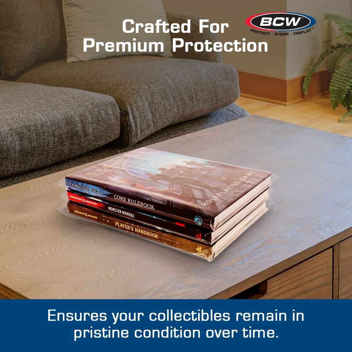 BCW - Book Bags 100-Pieces 10 inch x 13 inch Size - Good Games