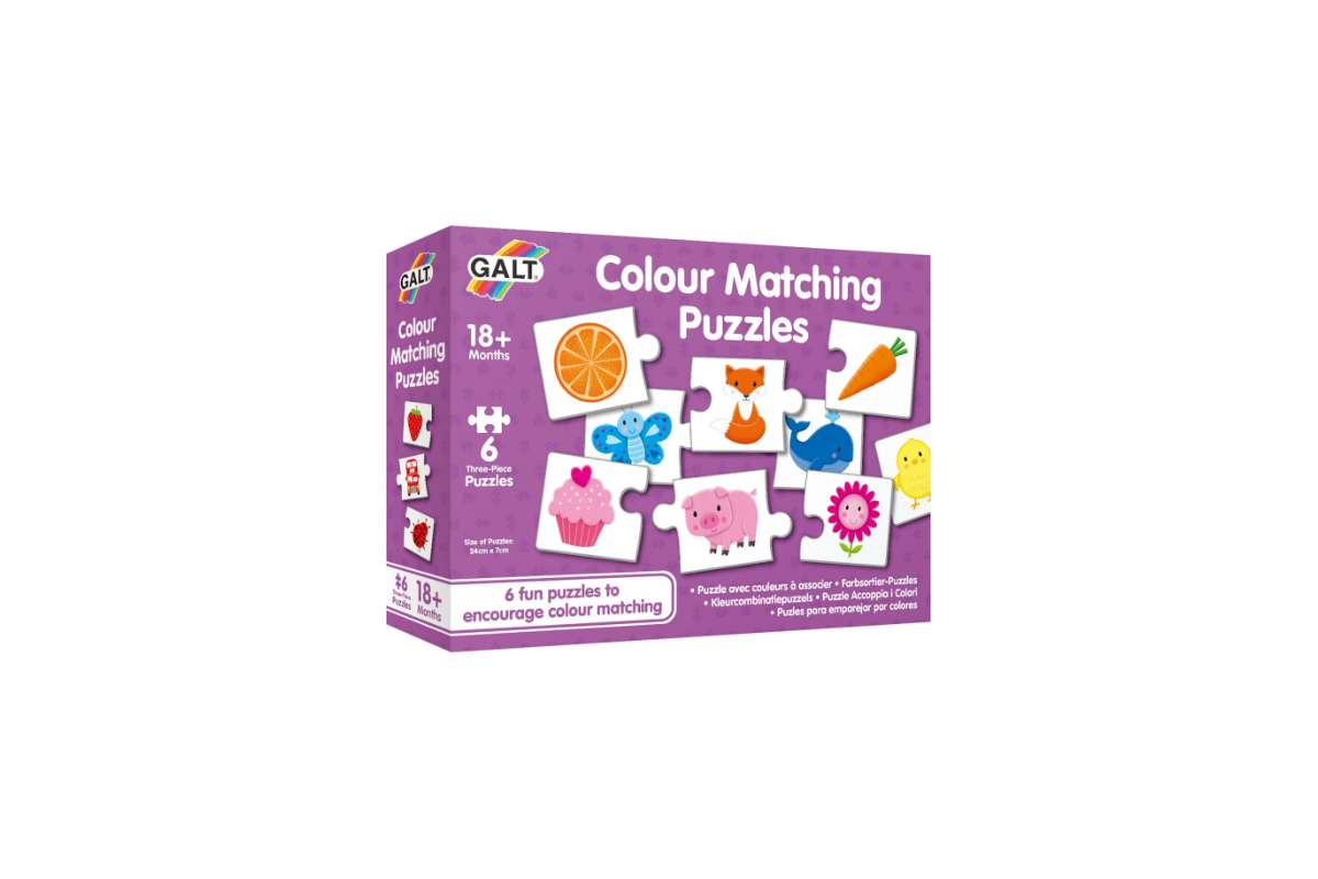 Galt Colour Matching Puzzles 6 Pack - Good Games