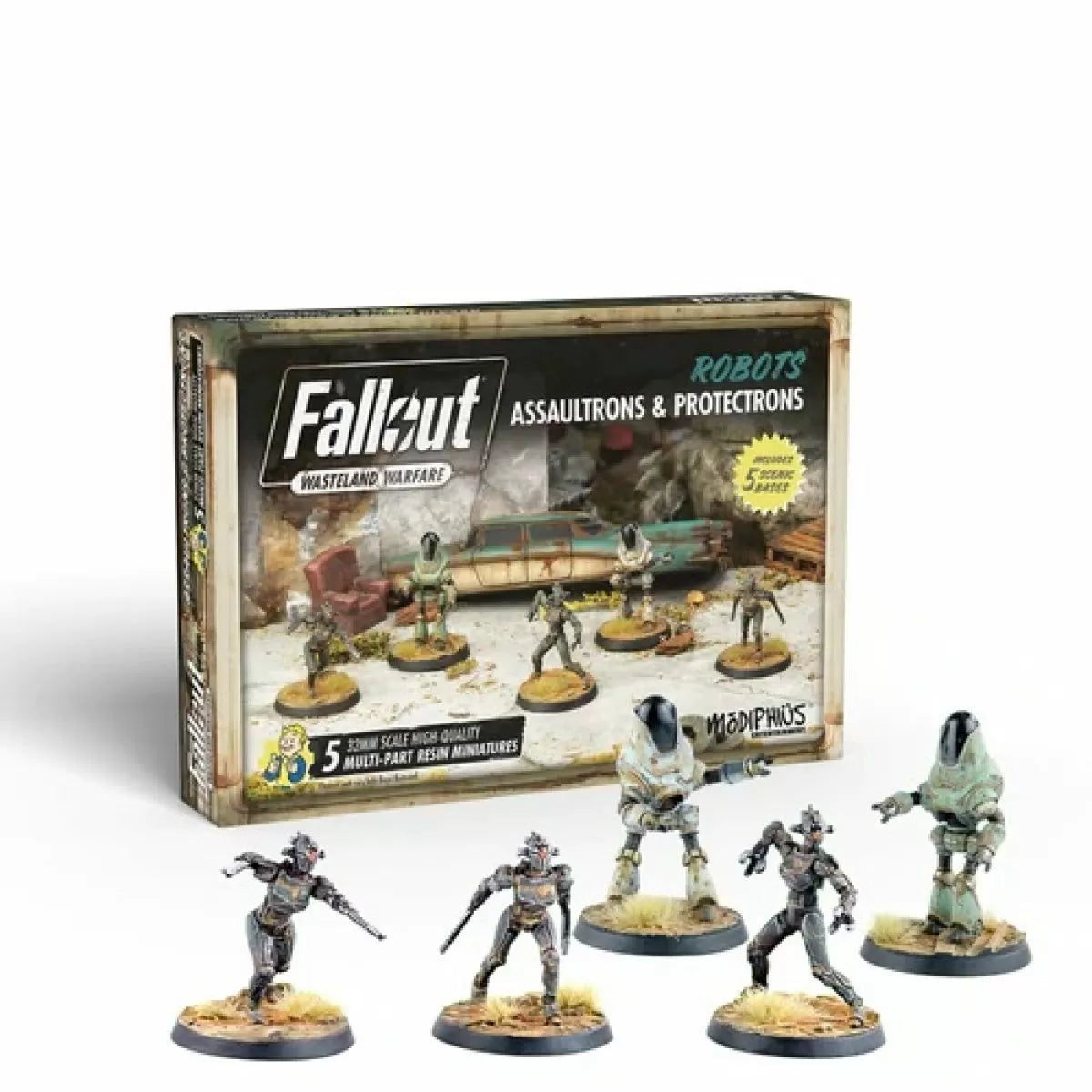 Fallout Wasteland Warfare - Robots - Assaultrons &amp; Protectrons