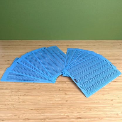 Comic book indexing dividers with colorful glam design