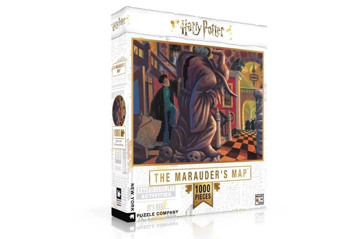 Harry Potter Puzzle The Marauders Map 1000 Piece Jigsaw - Good Games