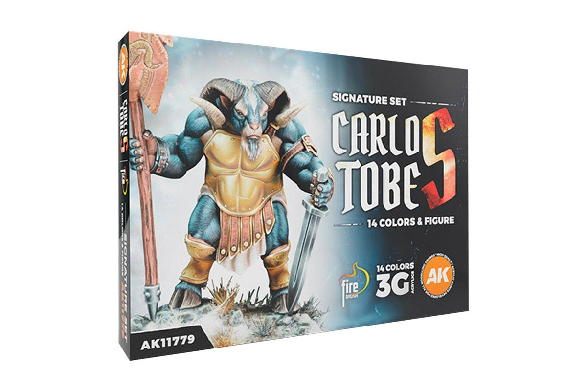 AK Interactive - 3 Gen Sets - Signature Set - Carlos Tobes - Good Games