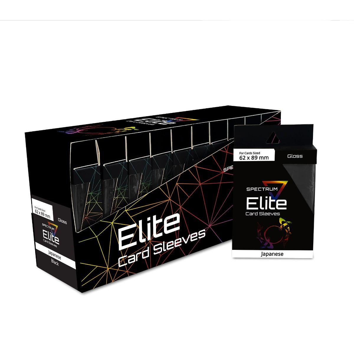 Two-pack box of BCW Elite2 Small Deck Guard Card Sleeves