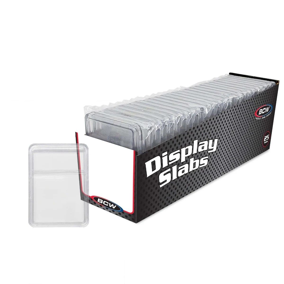 Main angled view of the BCW No Insert Currency Display Slab