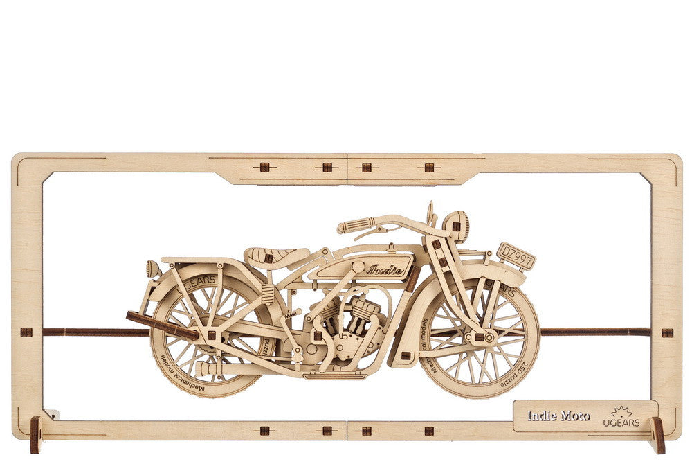 UGears Indie Moto 2.5D Puzzle - Good Games