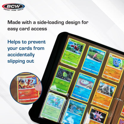 BCW - Pro Pages Side Loading 9 Pocket Pages 10-Pieces - Brown - Good Games