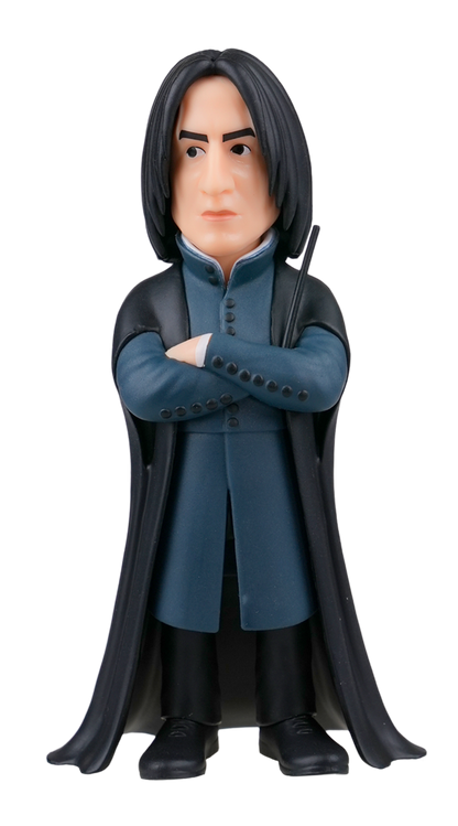 Side view of Minix Severus Snape with wand and robe detail