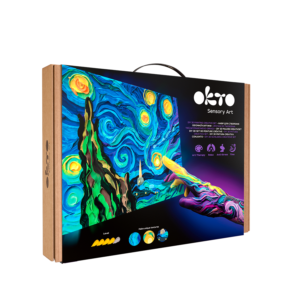 Sensory Art Creative Set Stary Night