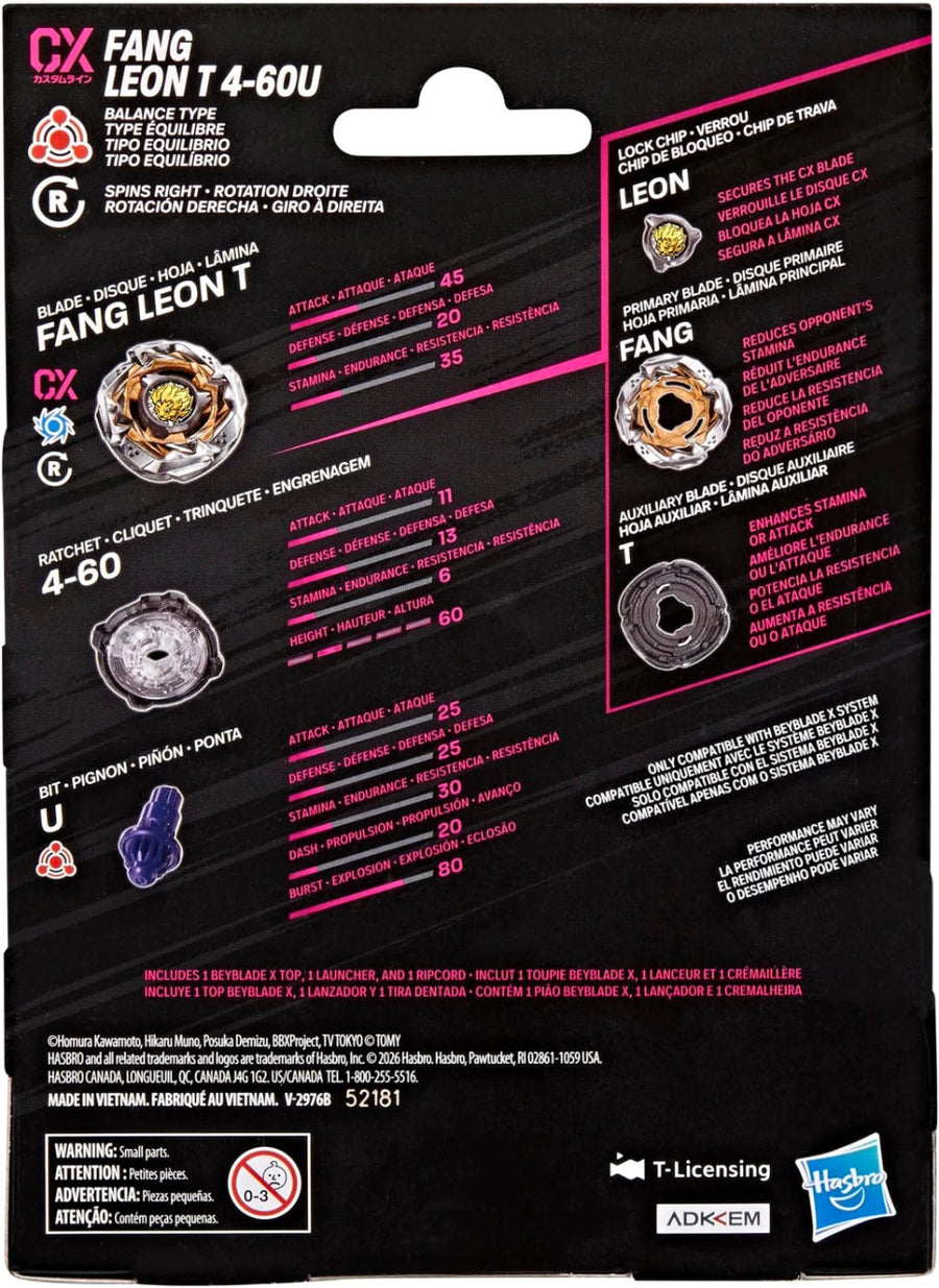 Beyblade X Fang Leon CX T 4