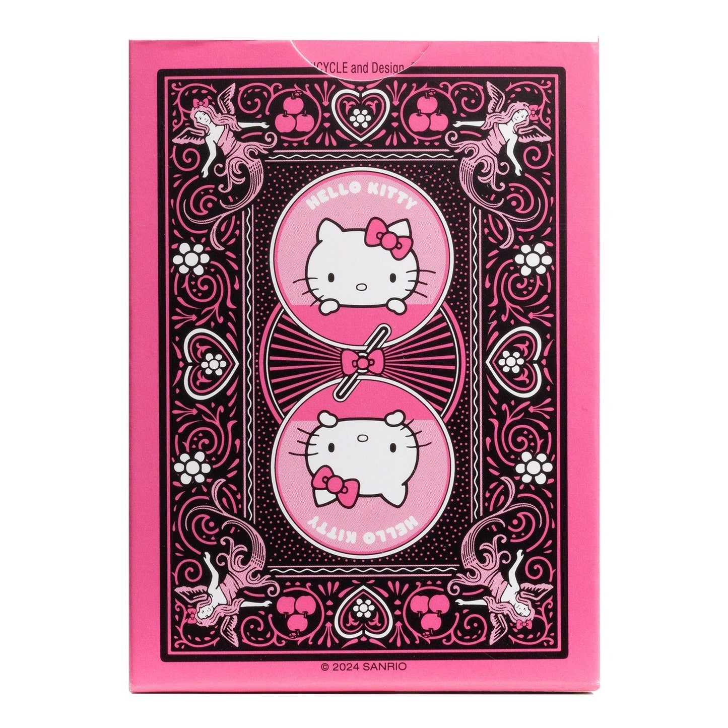 Bicycle Hello Kitty Black & Pink Playing Cards - Good Games