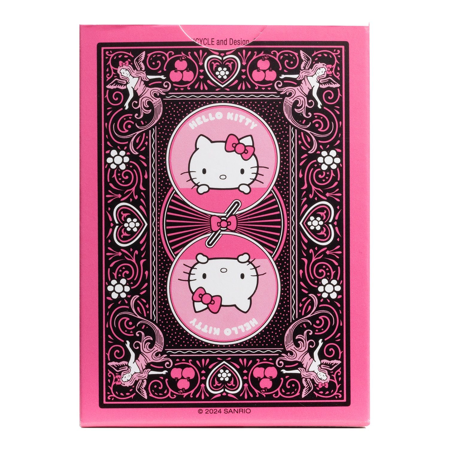 Bicycle Hello Kitty Black & Pink Playing Cards - Good Games