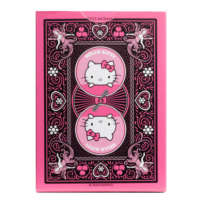 Bicycle Hello Kitty Black & Pink Playing Cards - Good Games