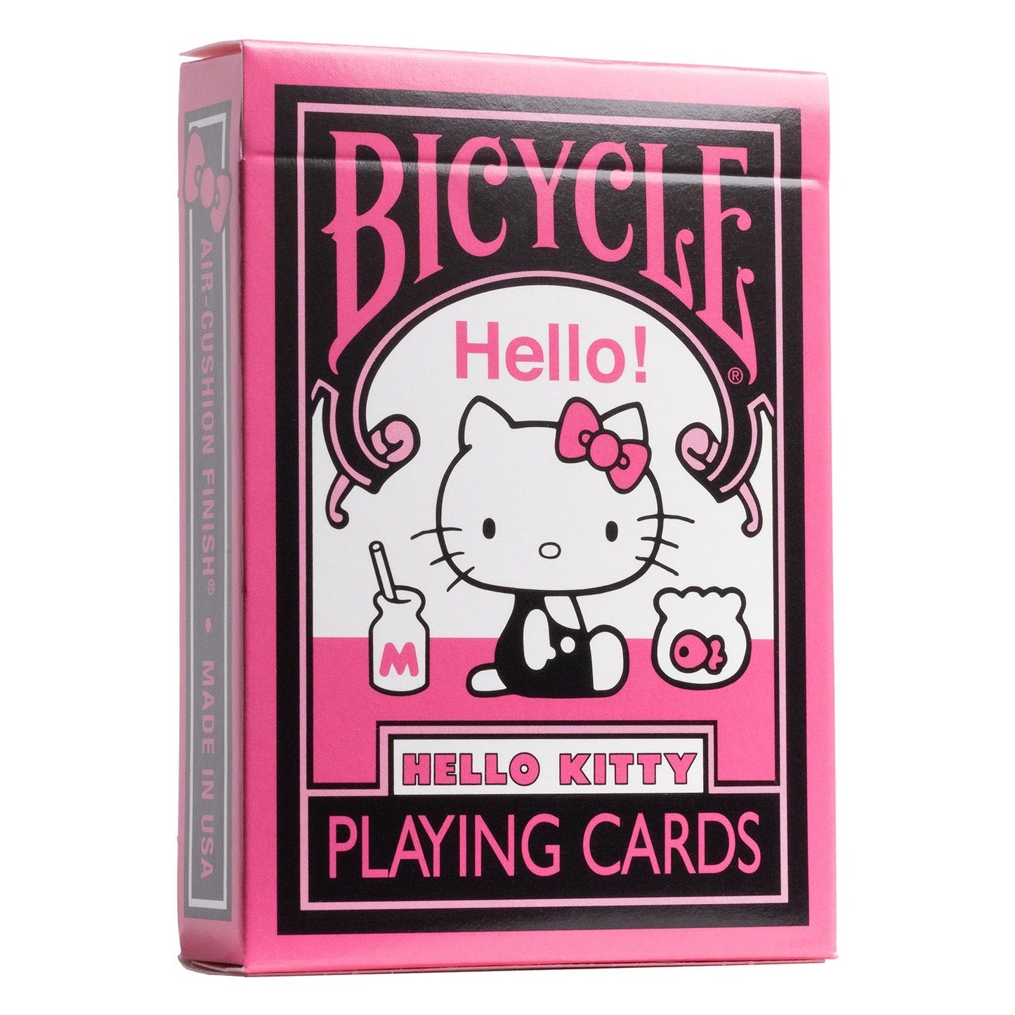 Bicycle Hello Kitty Black & Pink Playing Cards - Good Games