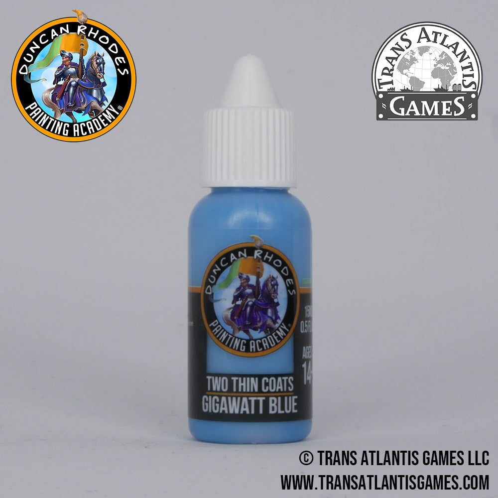 Two Thin Coats - Gigawatt Blue 15ml - Good Games