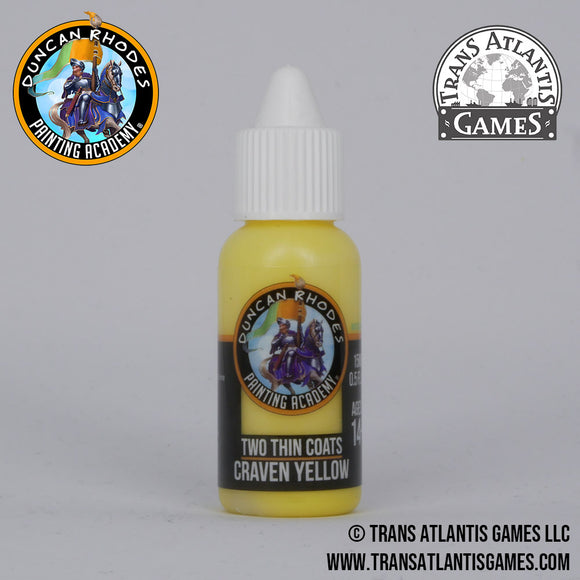 Two Thin Coats - Craven Yellow 15ml - Good Games