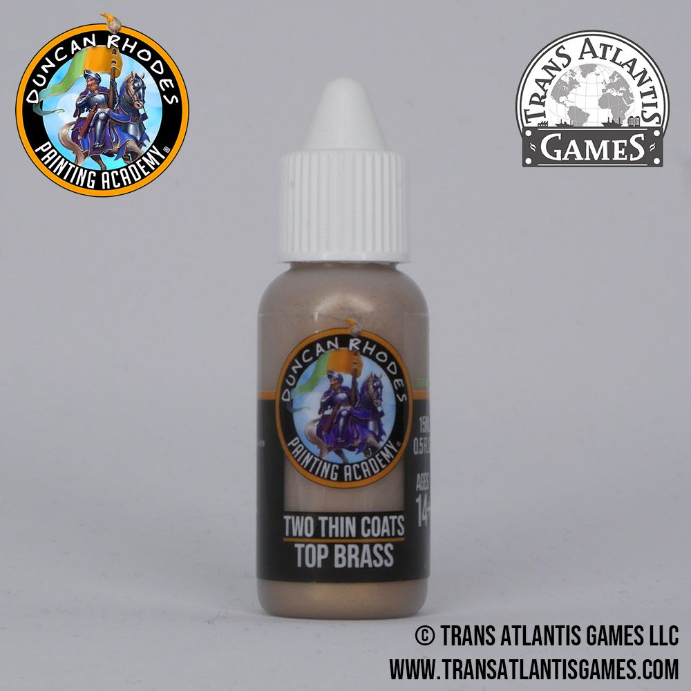 Two Thin Coats - Top Brass 15ml - Good Games