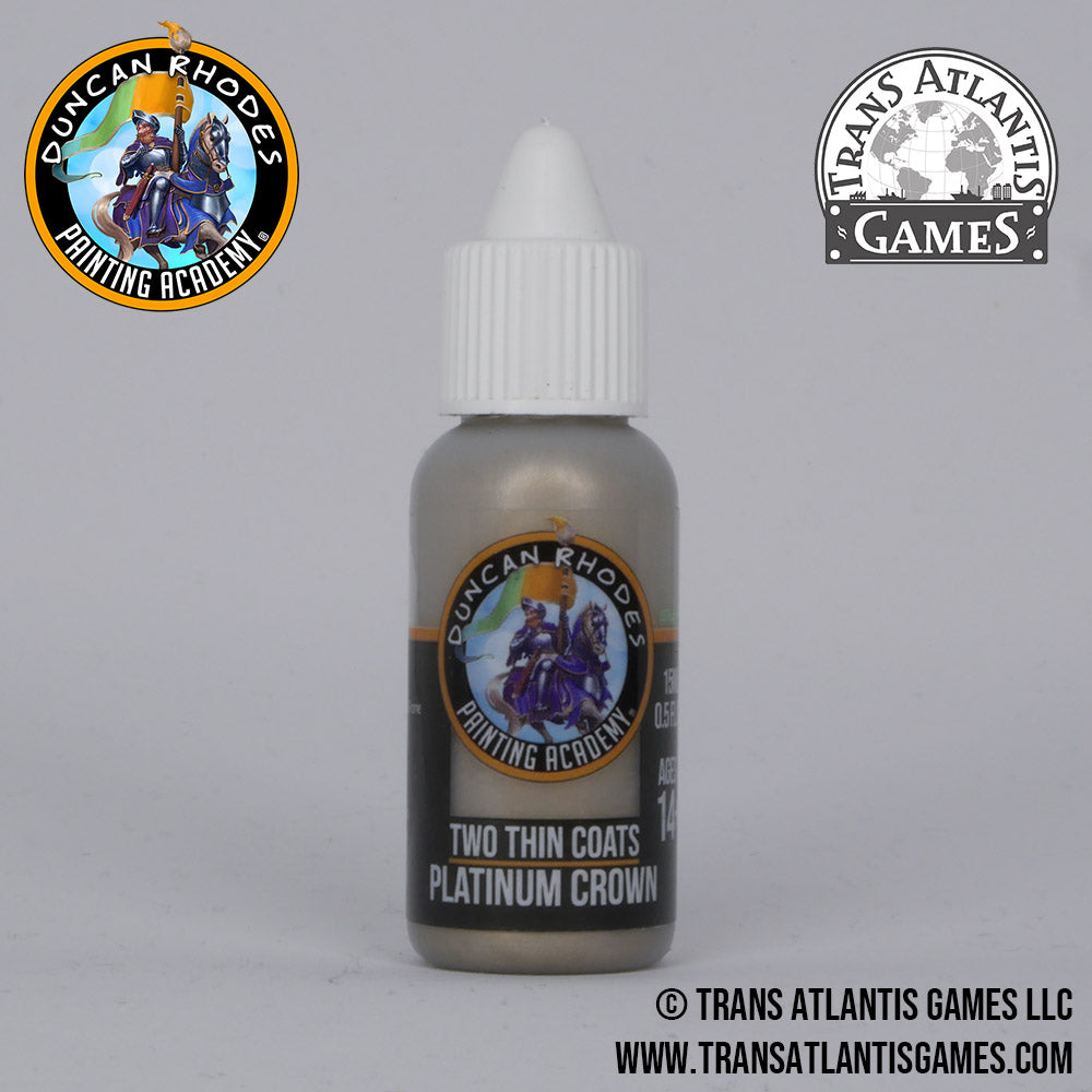 Two Thin Coats - Platinum Crown 15ml - Good Games