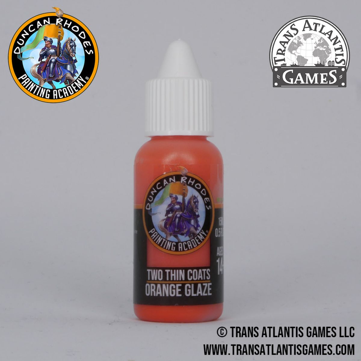 Two Thin Coats - Orange Glaze 15ml - Good Games