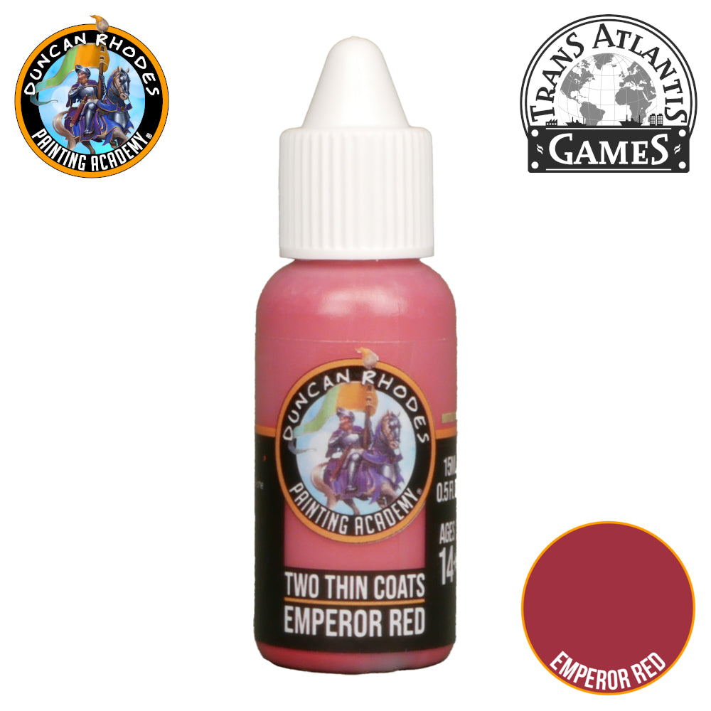 Two Thin Coats Paint 15ml - Emperor Red - Good Games