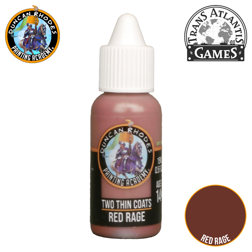 Two Thin Coats Paint 15ml - Red Rage - Good Games