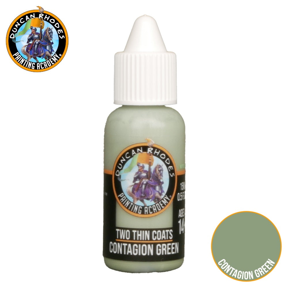 Two Thin Coats Acrylic Paint 15ml - Contagion Green - Good Games