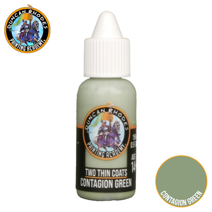 Two Thin Coats Acrylic Paint 15ml - Contagion Green - Good Games