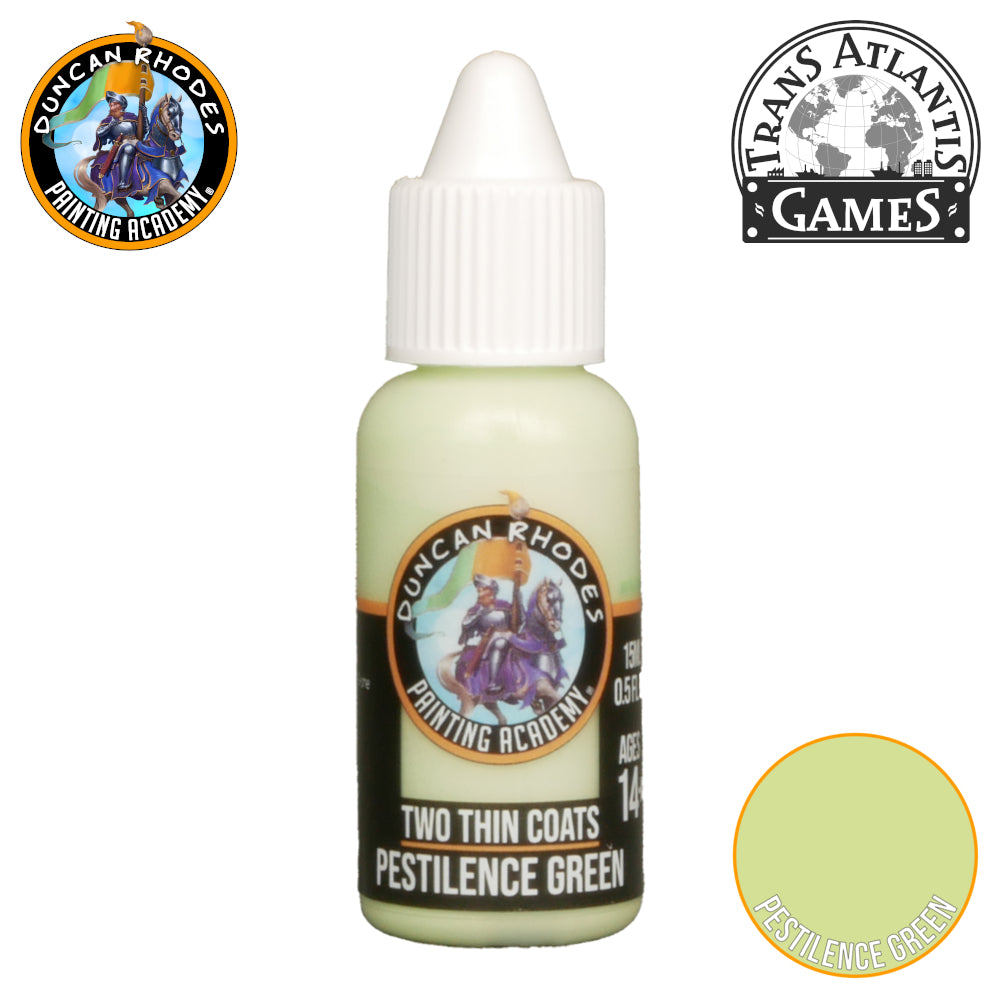 Two Thin Coats Paint 15ml - Pestilence Green - Good Games