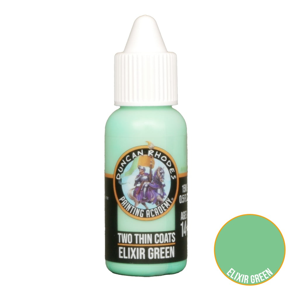 Two Thin Coats Paint 15ml - Elixir Green - Good Games