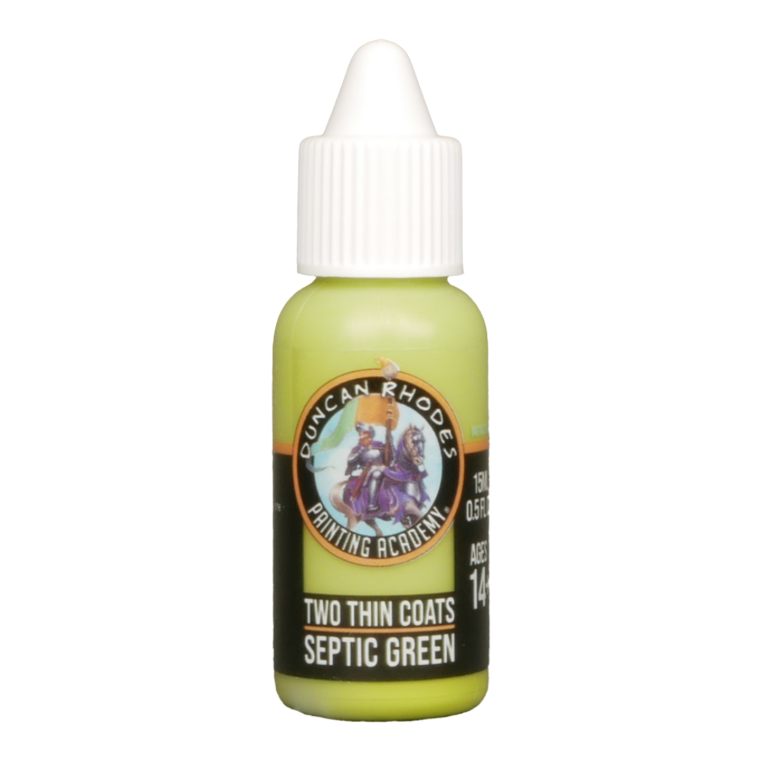 Two Thin Coats Paint 15ml - Septic Green - Good Games